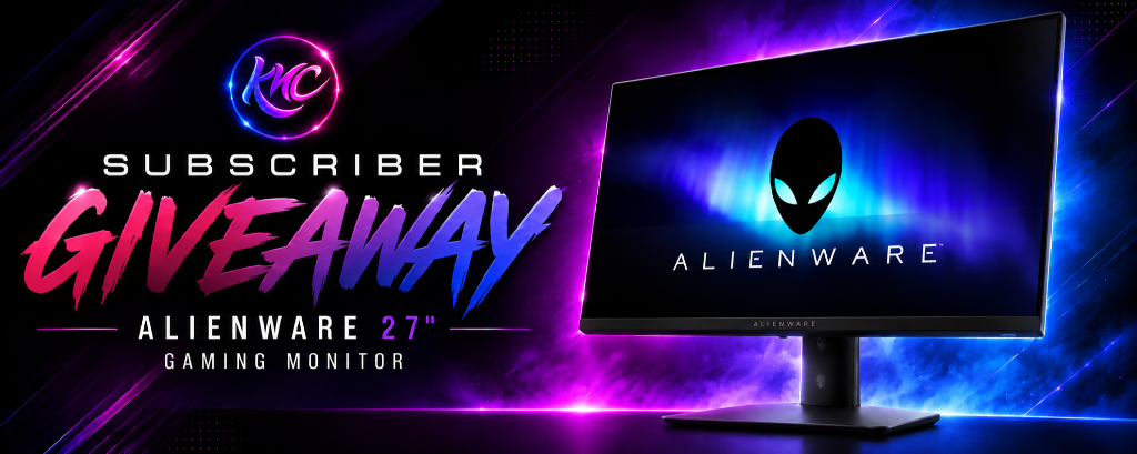 Alienware 27 Gaming Monitor Giveaway